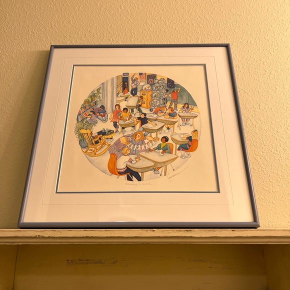 BARBARA LAVALLEE. TITLED "SCHOOLS COOL" - Picture 3 of 8